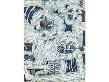 Kwak Duck-Jun: Paintings of the 1960s - A Piercing Gaze